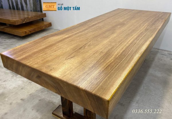 bàn gỗ lim nguyên tấm