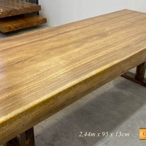 mặt bàn nguyên tấm gỗ lim