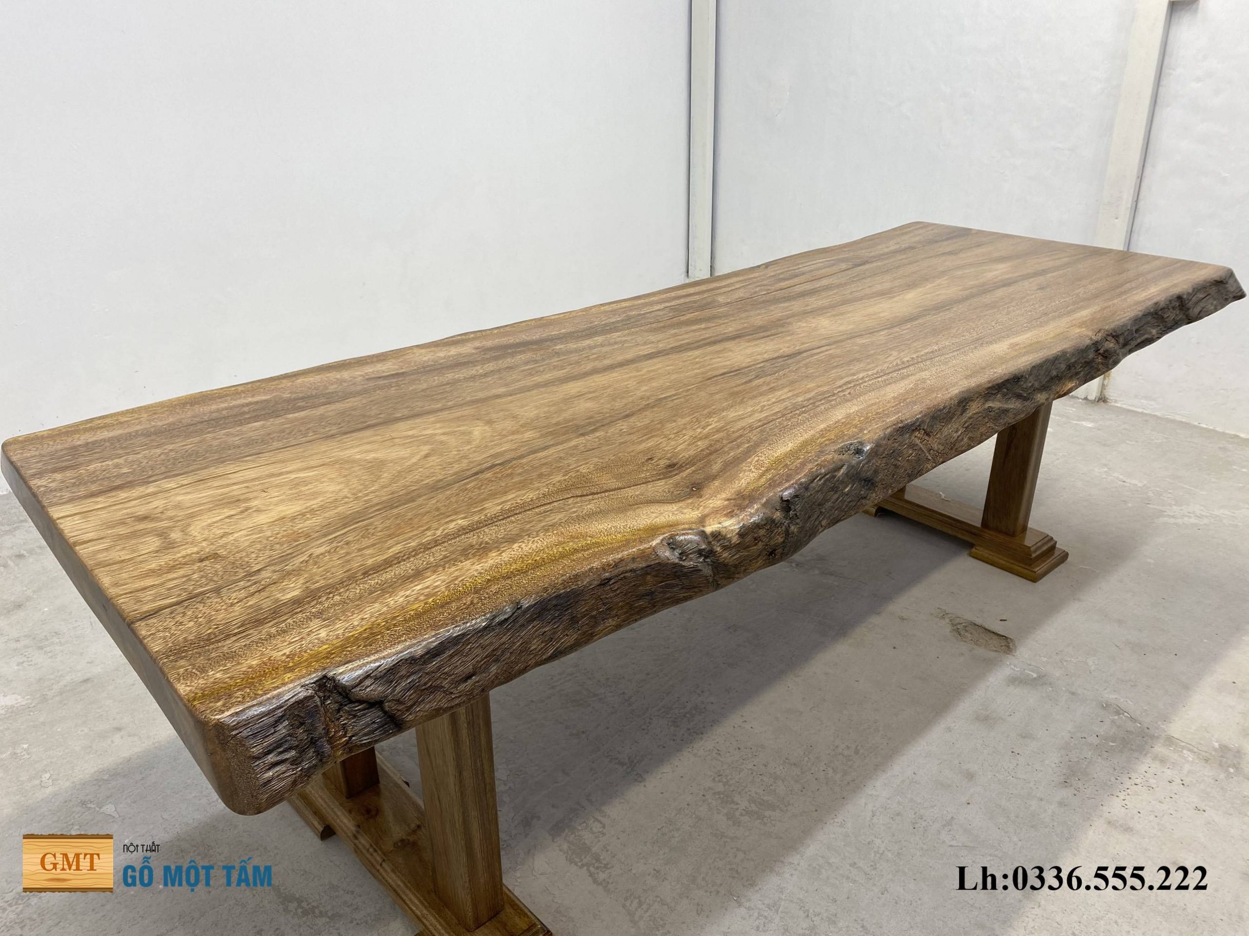 mặt bàn gỗ lim nguyên tâm