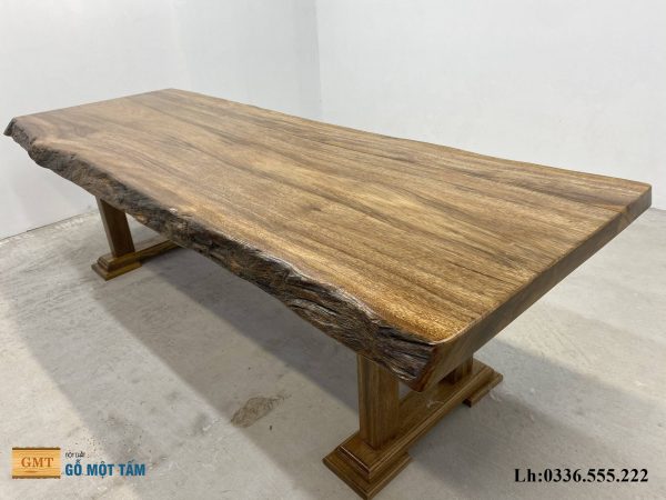 bàn gỗ lim nguyên tâm