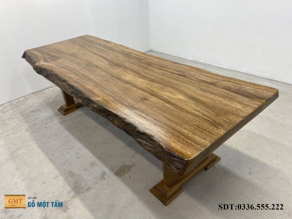 bàn gỗ lim nguyên khối