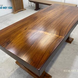 bàn làm việc gỗ tự nhiên 5