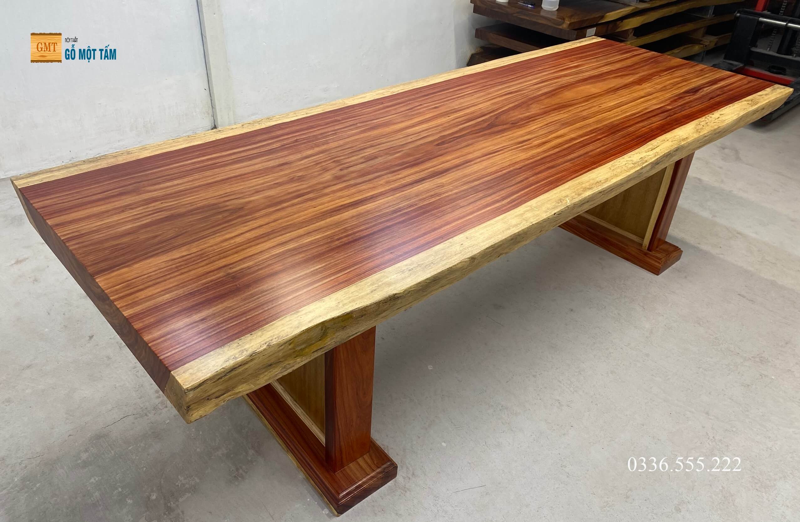 bàn làm việc gỗ hương đỏ