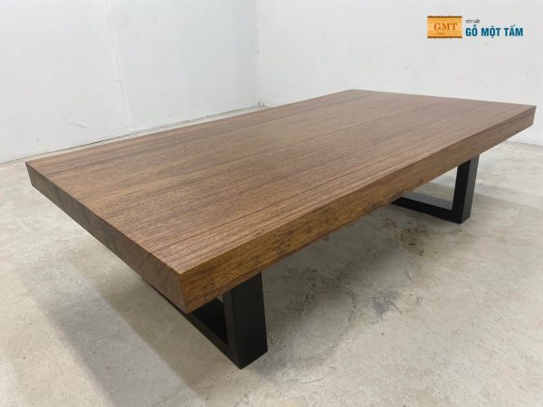 bàn sofa gỗ lim nguyên tấm