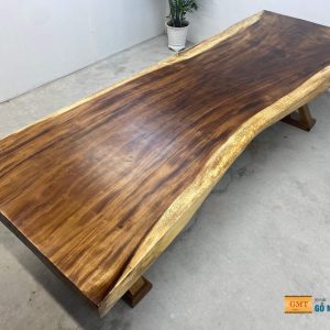 mặt bàn gỗ me tây nguyên tấm