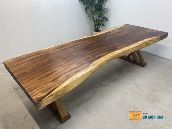 bàn gỗ tự nhiên gỗ me tây