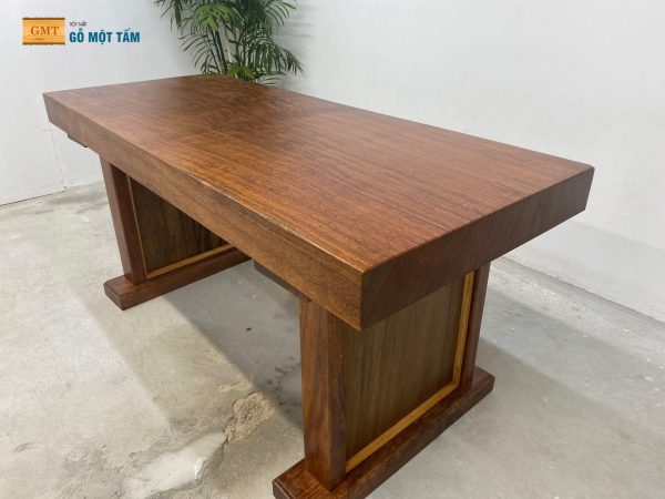bàn gỗ cẩm hồng nguyên khối