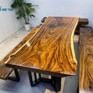 bộ bàn gỗ me