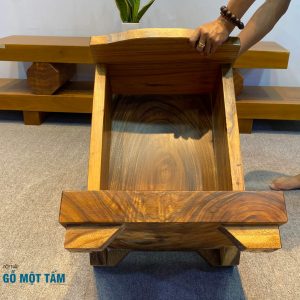bàn thờ thân tài gỗ me tây