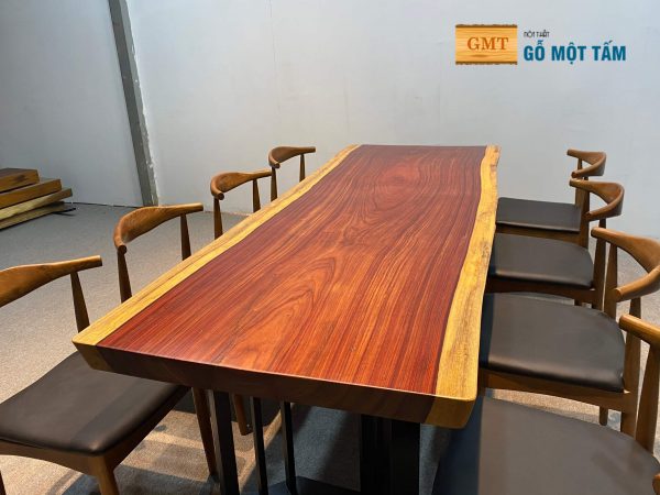 mặt bàn gỗ hương nguyên tấm